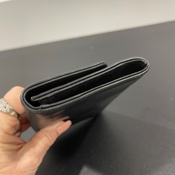 Chanel Leather Wallet with "Wired" CC Black/Silver (JB1071) - Picture 3 of 9